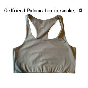 Girlfriend Paloma bra size XL in smoke (retired)